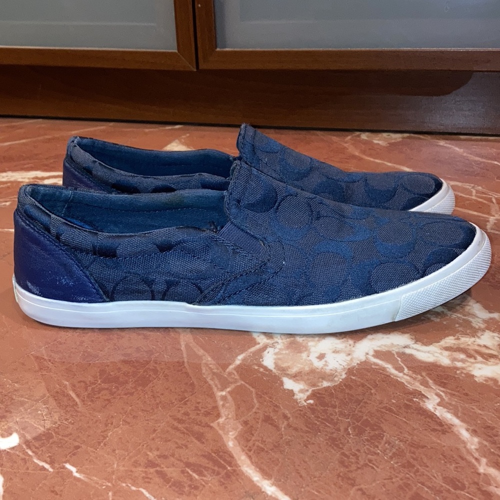 Beautiful Black Coach Sneakers - Picture 4 of 9